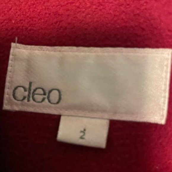 Cleo Red Coat size 2 - Picture 3 of 4